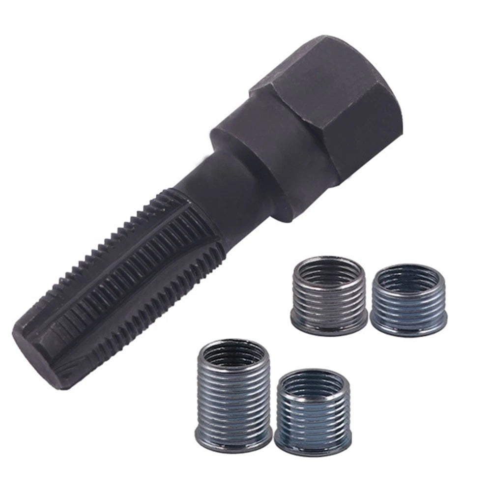 Reamer Tap Tool Thread Repair Kit 5pcs for Vehicle