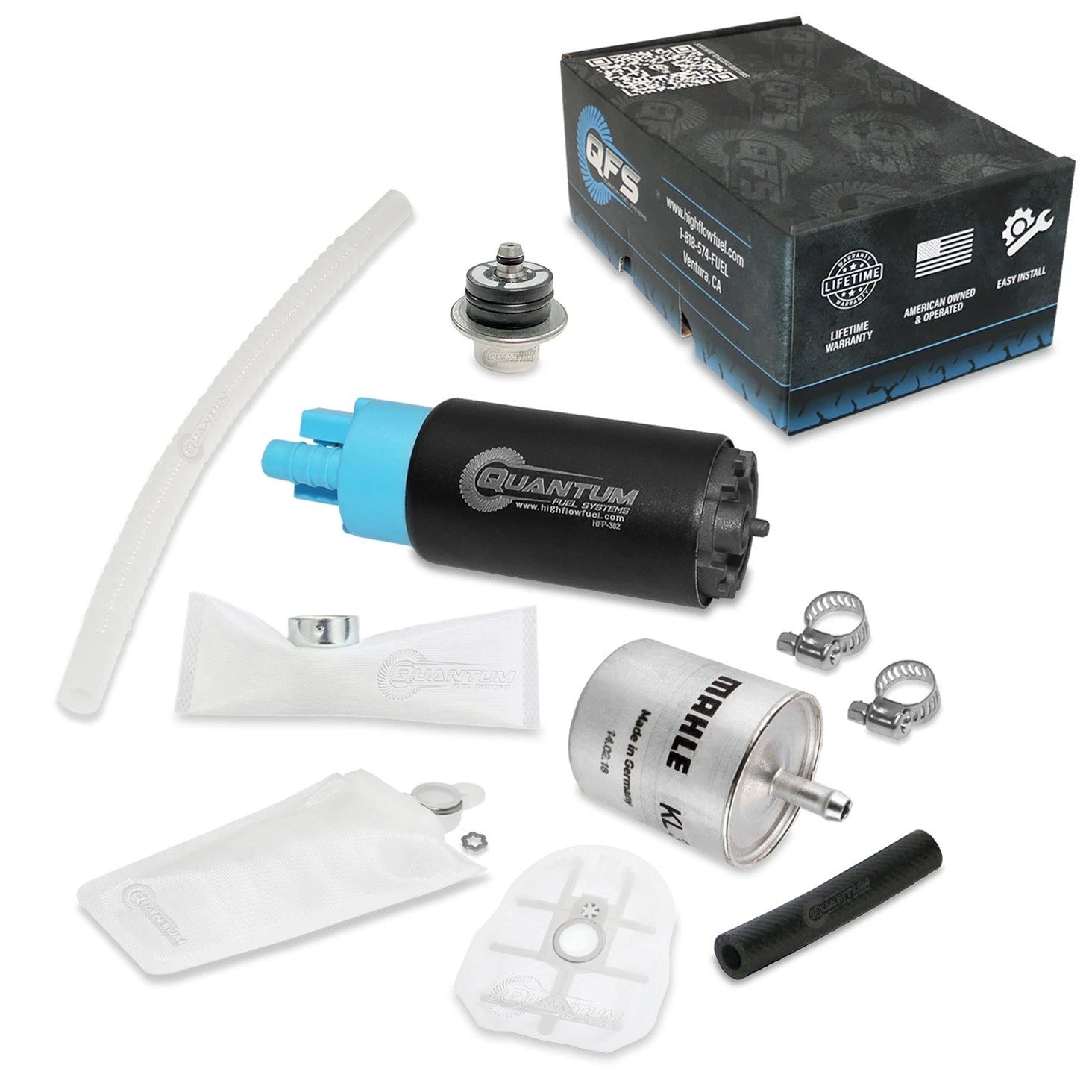 QFS Fuel Pump + Mahle Filter + Regulator for BMW R1200GS (2003–2010)