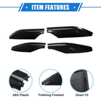 4 x Car Roof Rack Side Rails End Covers for Lexus GX470 (2003-2009) Black
