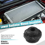 2pcs Rubber Lower Radiator Mount Insulator for Hyundai Accent (2012–2017)