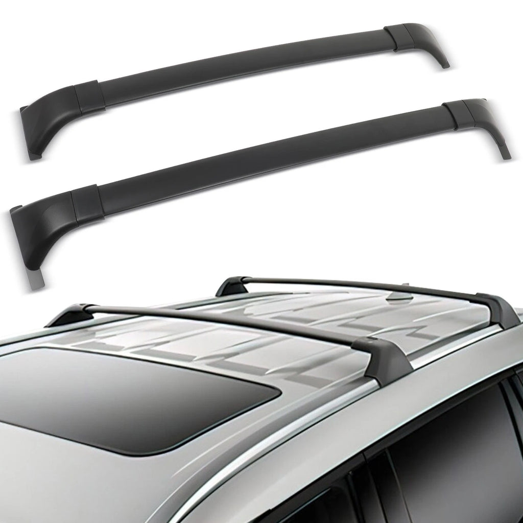 Roof Rack Cross Bars for Toyota Venza (2021–2023) - Cargo Carrier Black