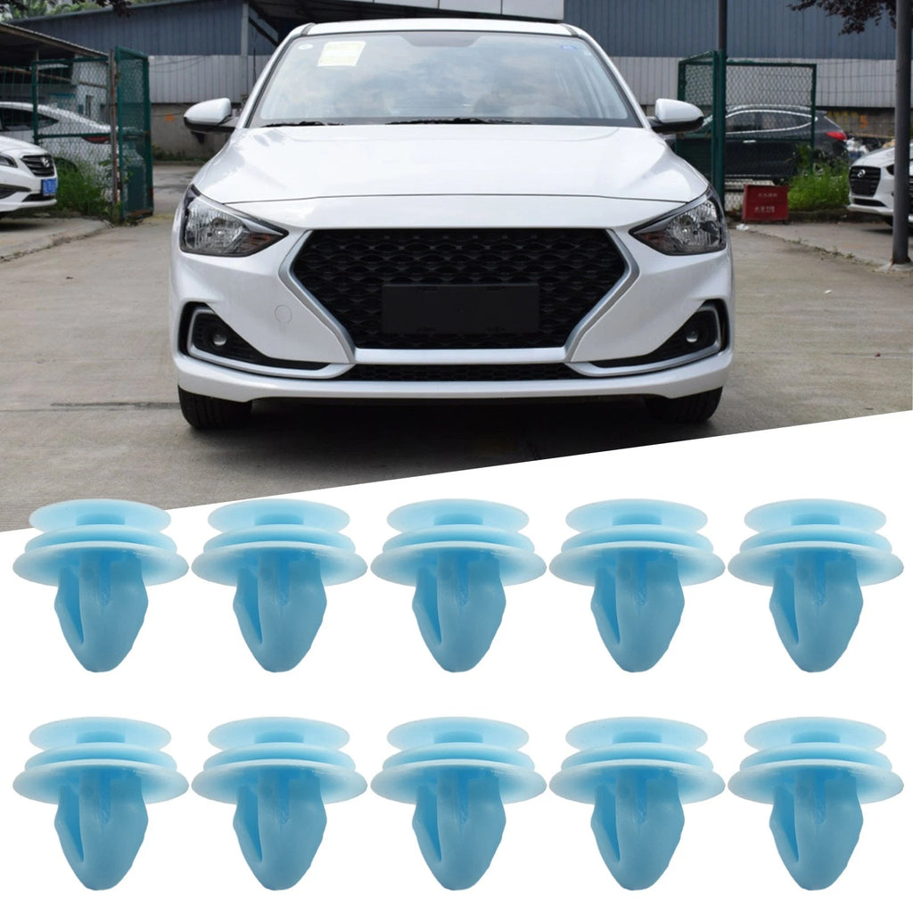 10X Plastic Trim Clips Fastener for Hyundai Kia (82315-33020)