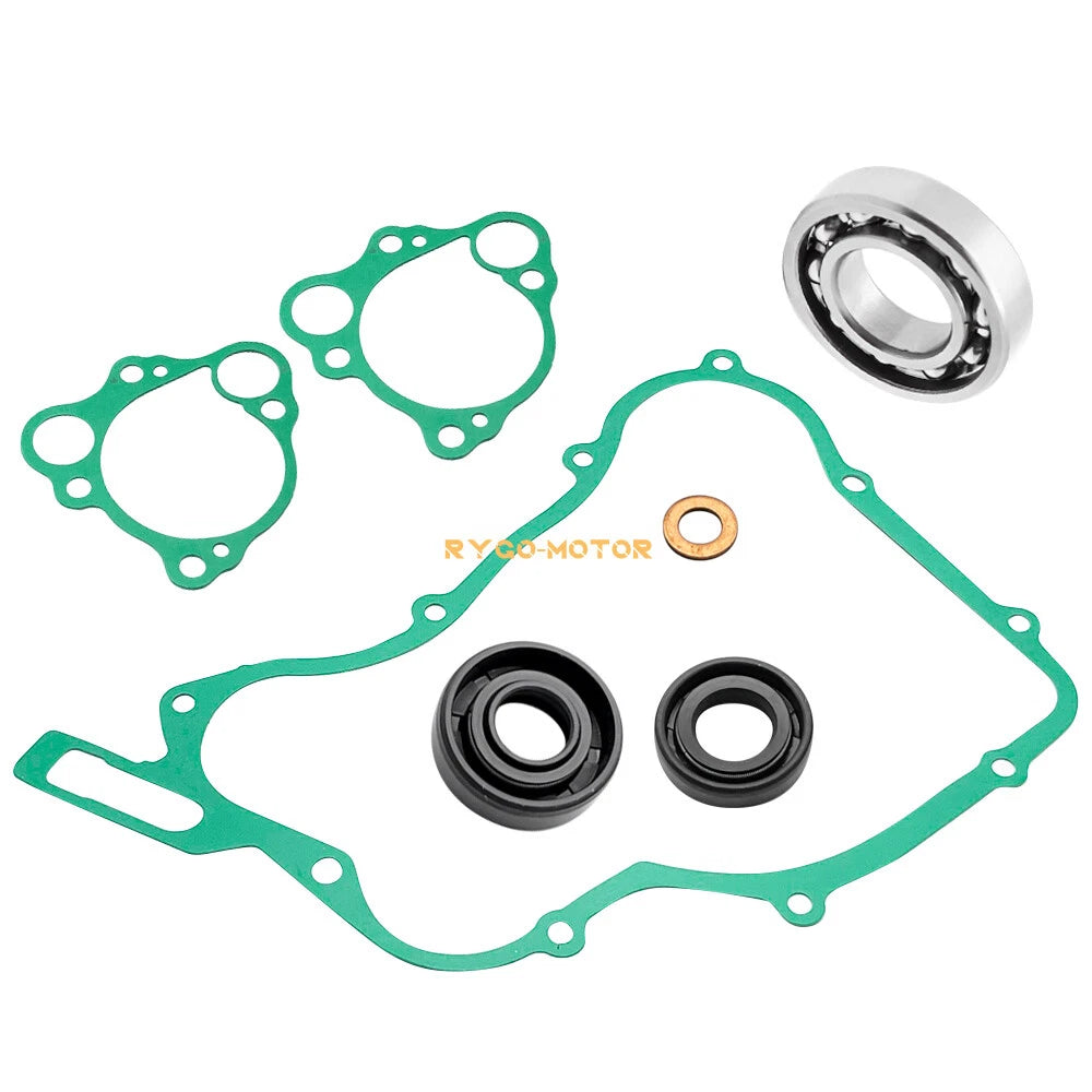 Water Pump Rebuild Kit Bearings Seals Gasket for Honda CR125 CR125R (1990–2004)