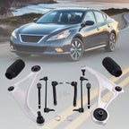 Front Lower Control Arms with Ball Joint & Sway Bar Tie Rod for Nissan Altima (2013–2014)