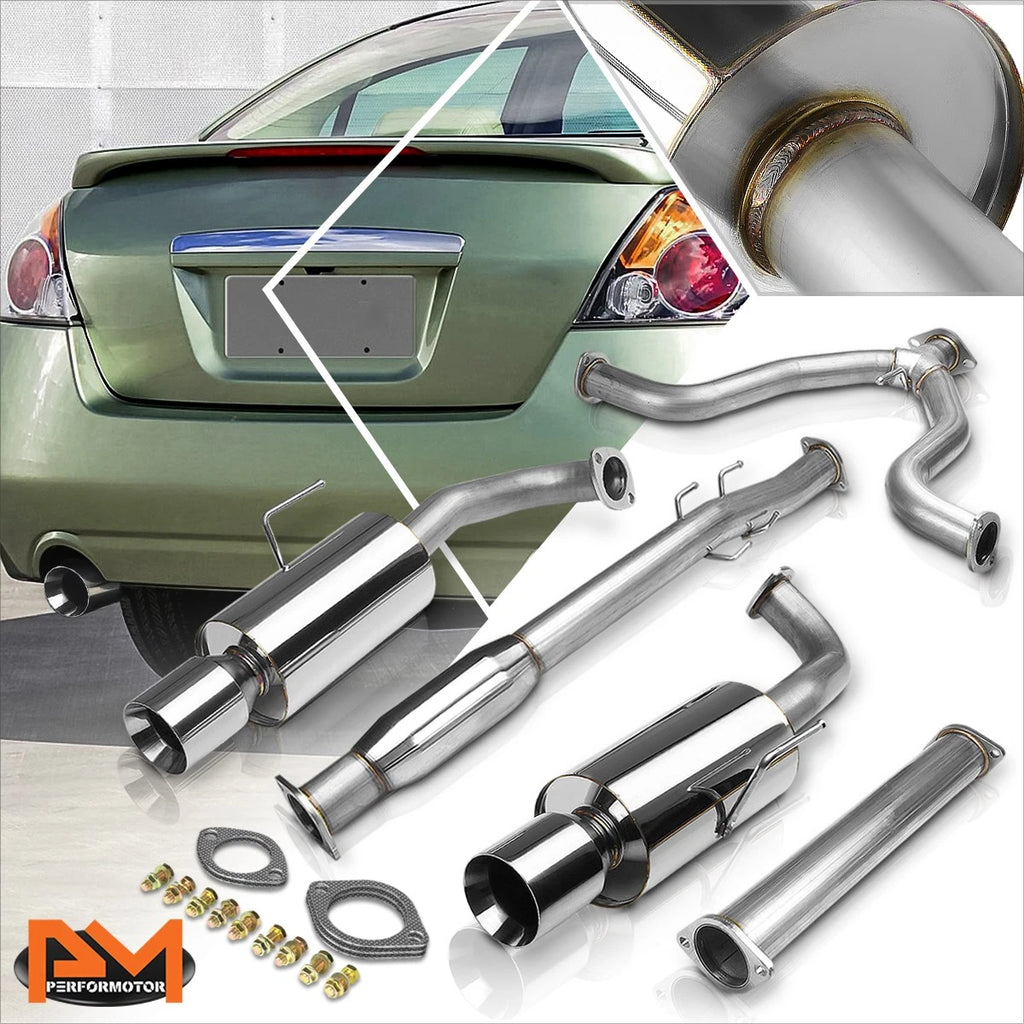 4.5" Rolled Tip Muffler for Jeep Liberty (2002–2007)