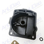 6Pcs Carburetor Float Bowl Chamber w/Gasket for Johnson Evinrude (0433000, 766418)