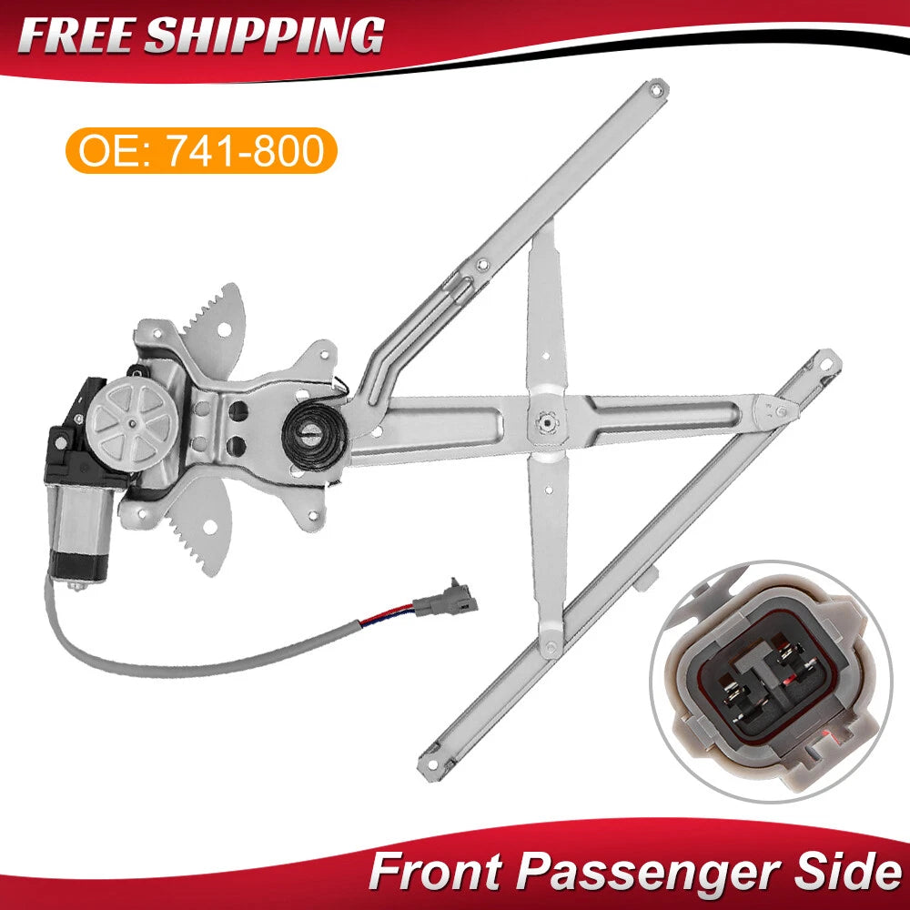 Right Front Window Regulator with Motor for BMW 528i 540i (1997–2003)