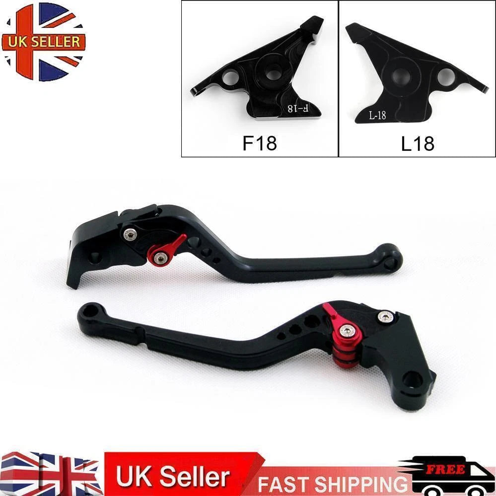 Long Brake Clutch Levers for BMW C650GT (2012–2015) T9 Black