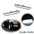 White LED Side Marker Lamps for Ford Mustang (2010–2014)
