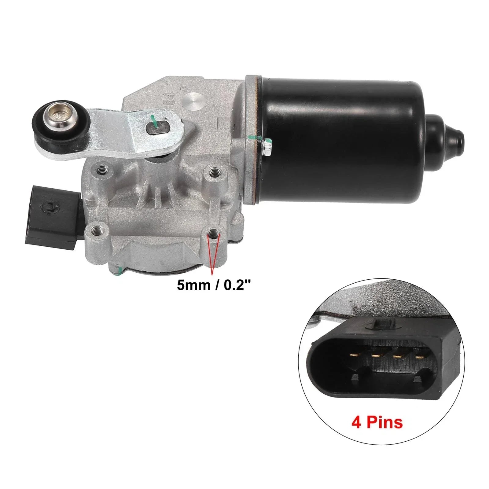 Front Windshield Wiper Motor for BMW 330i (2006-2006)