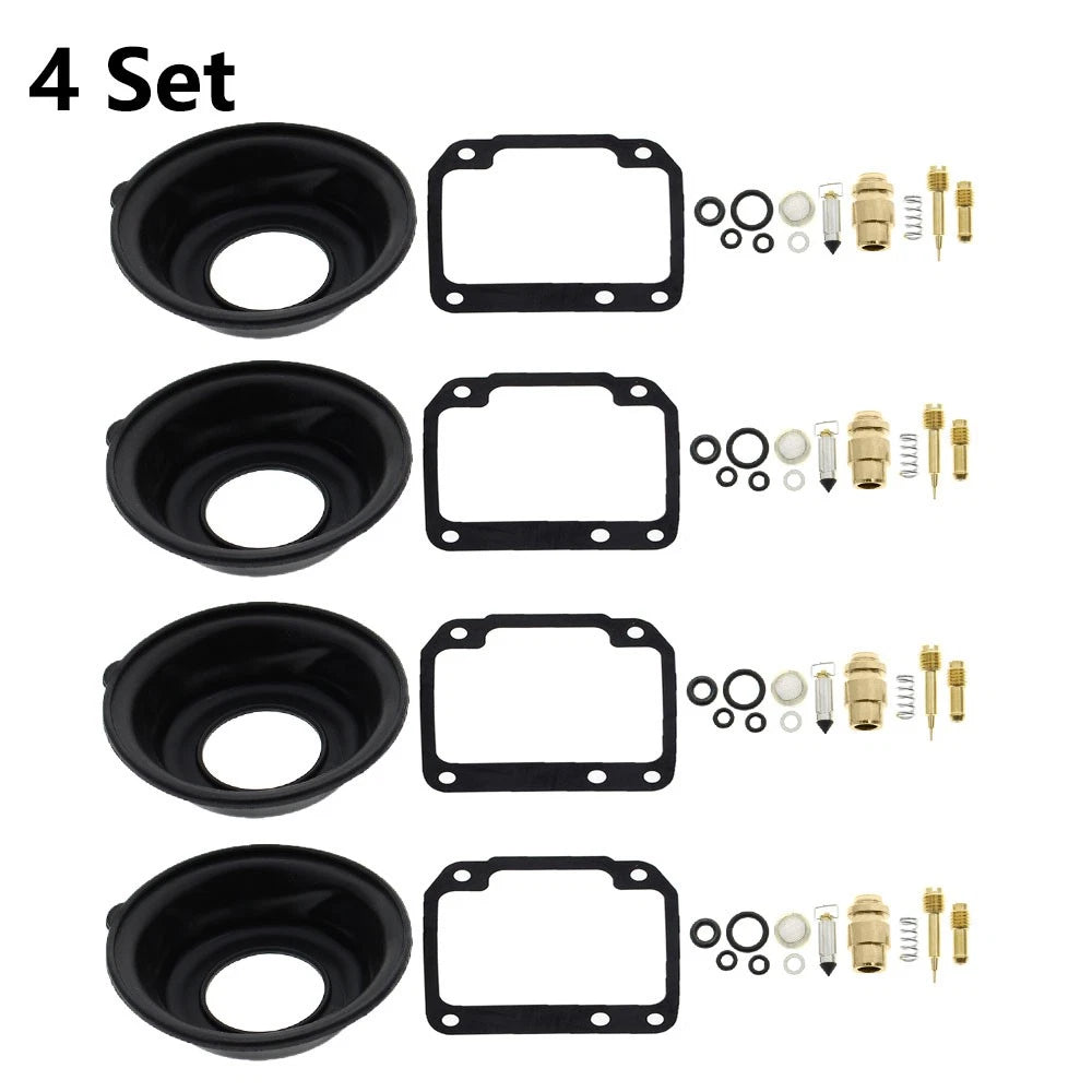 4X Carburetor Repair Kit for Yamaha XJ550 (1981–1983)