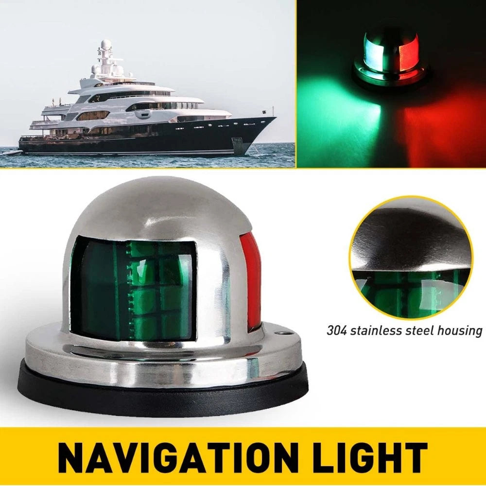 2 in 1 16LED Navigation Light for Marine Boat Yacht Pontoon (12V)