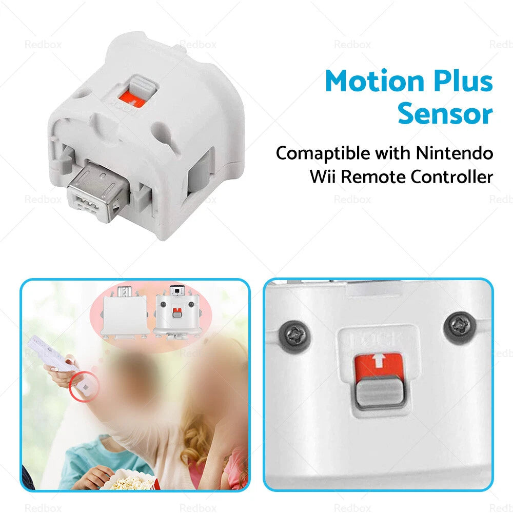 Motion Plus Adapter Sensor for Nintendo Wii Remote Controller