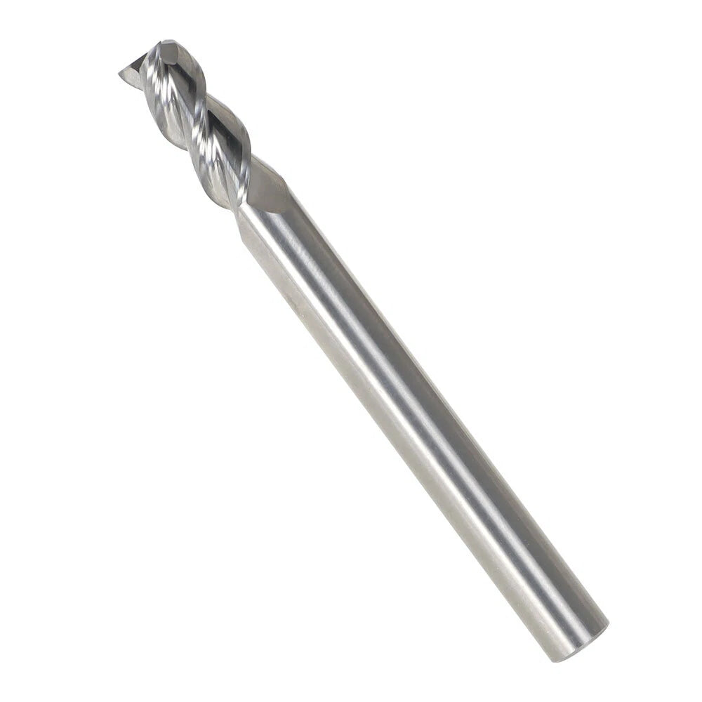 1/4" Regular Carbide End Mill for Various Applications (3 Flute, 5/8" Cut)