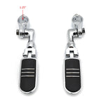 Streamliner Footpegs for Highway Engine Guard Crash Bar (3" Mount)