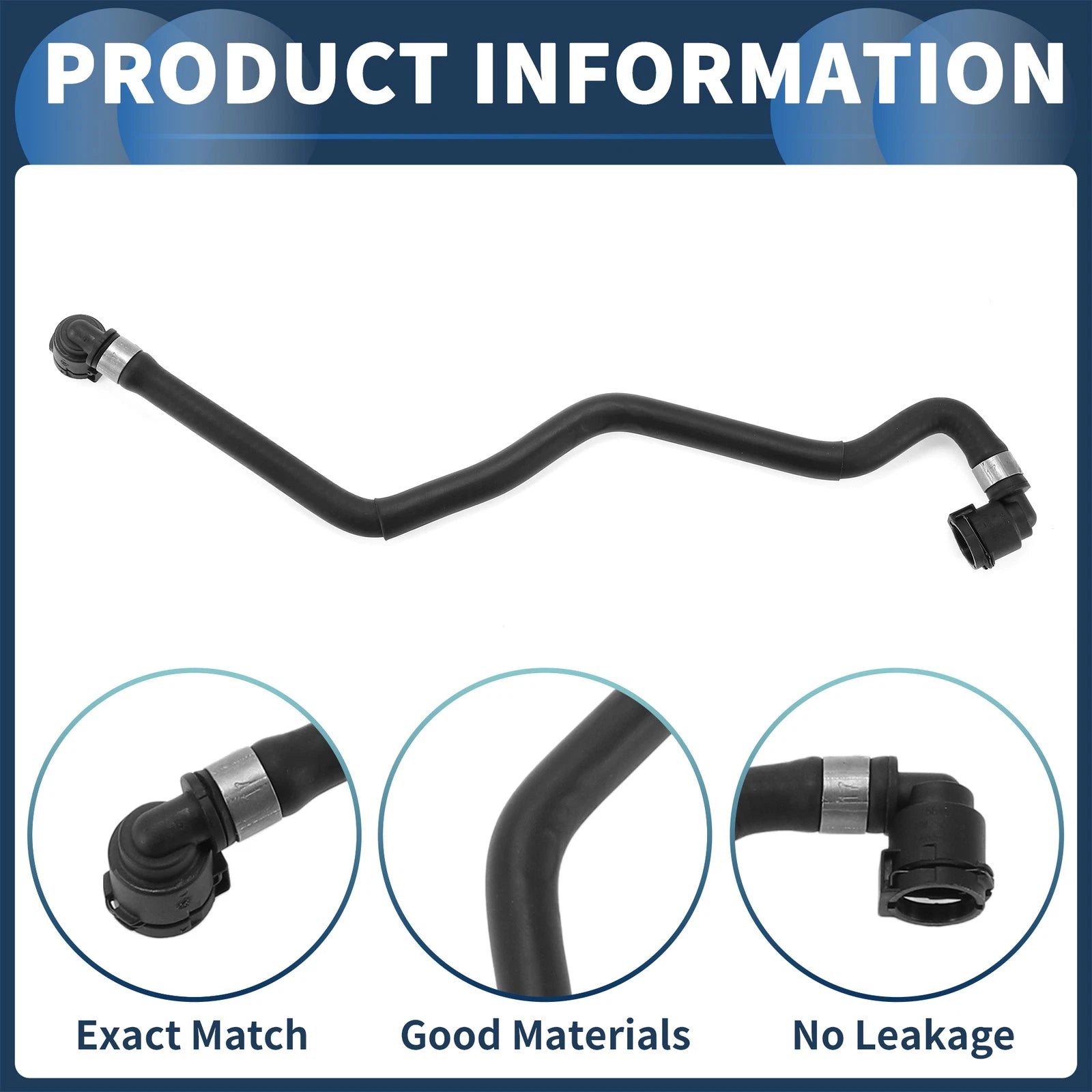 Radiator Hose for BMW 230i xDrive, 430i xDrive (2017–2021) No. 17128623572