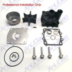 Water Pump Impeller Kit & Spacer Collar for Yamaha 150 175 200 250 (61A-W0078-A2)