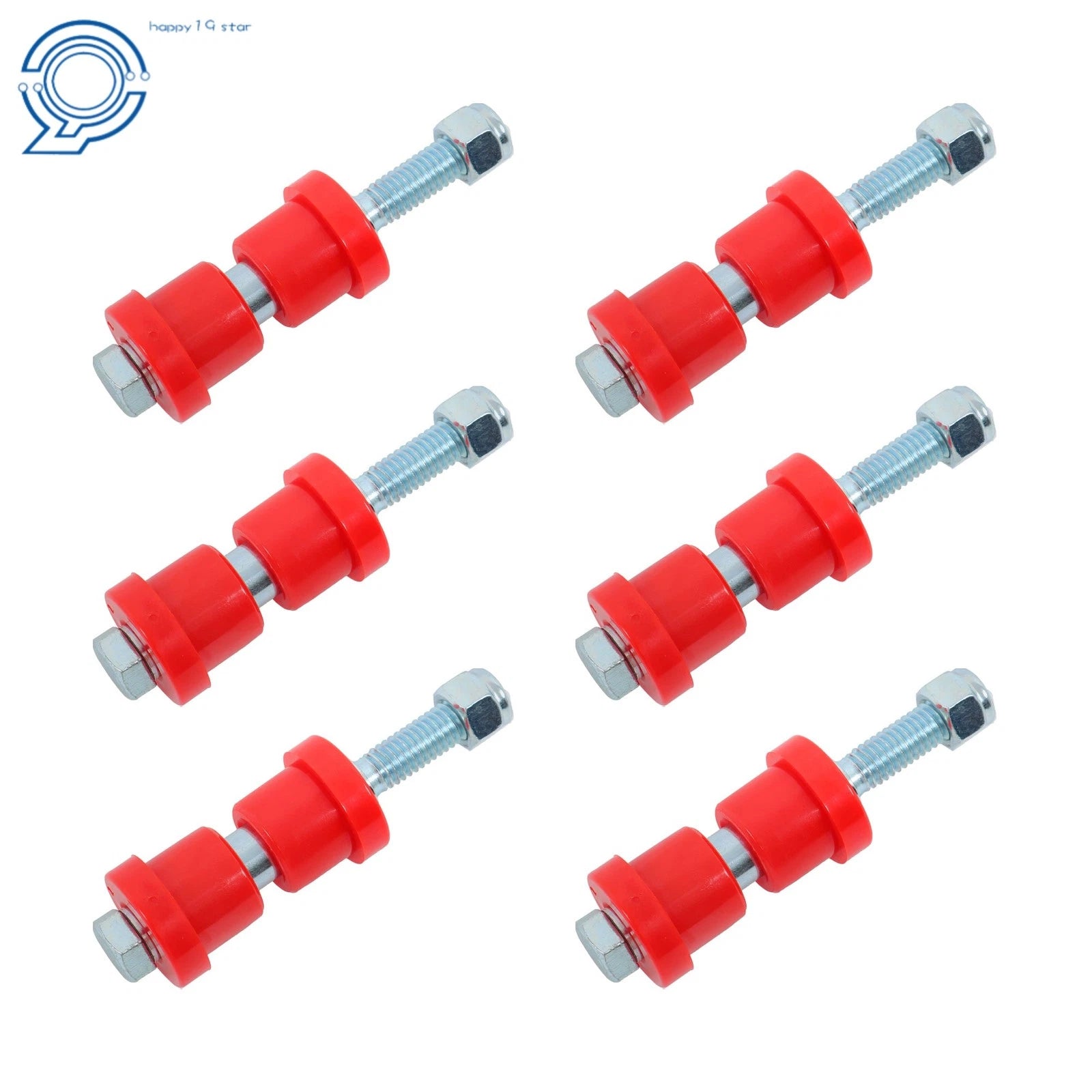 Spring Bushing Kit with Screw Nut for EZGO TXT (1994–Present) & Club Car DS (1981–Present)