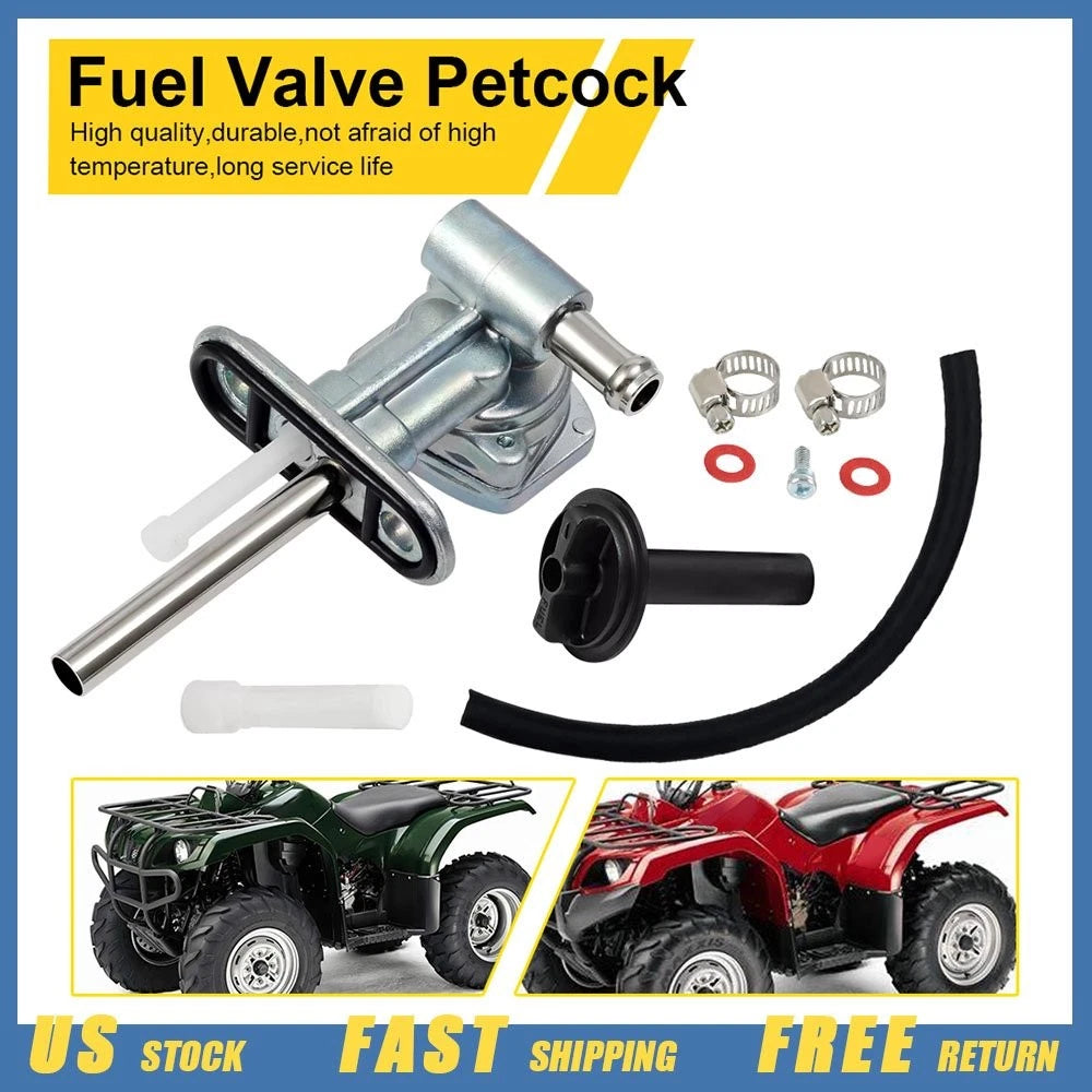 Fuel Valve Petcock & Lever for Yamaha Bruin YFM350FA FAH BA 4x4 (2004–2006)