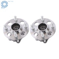 Pair Rear Wheel Bearings & Hubs for Hyundai Accent, Kia Rio (2012–2017)