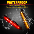 LED Side Marker Lights for Chevy Camaro (2010–2015) - Smoked