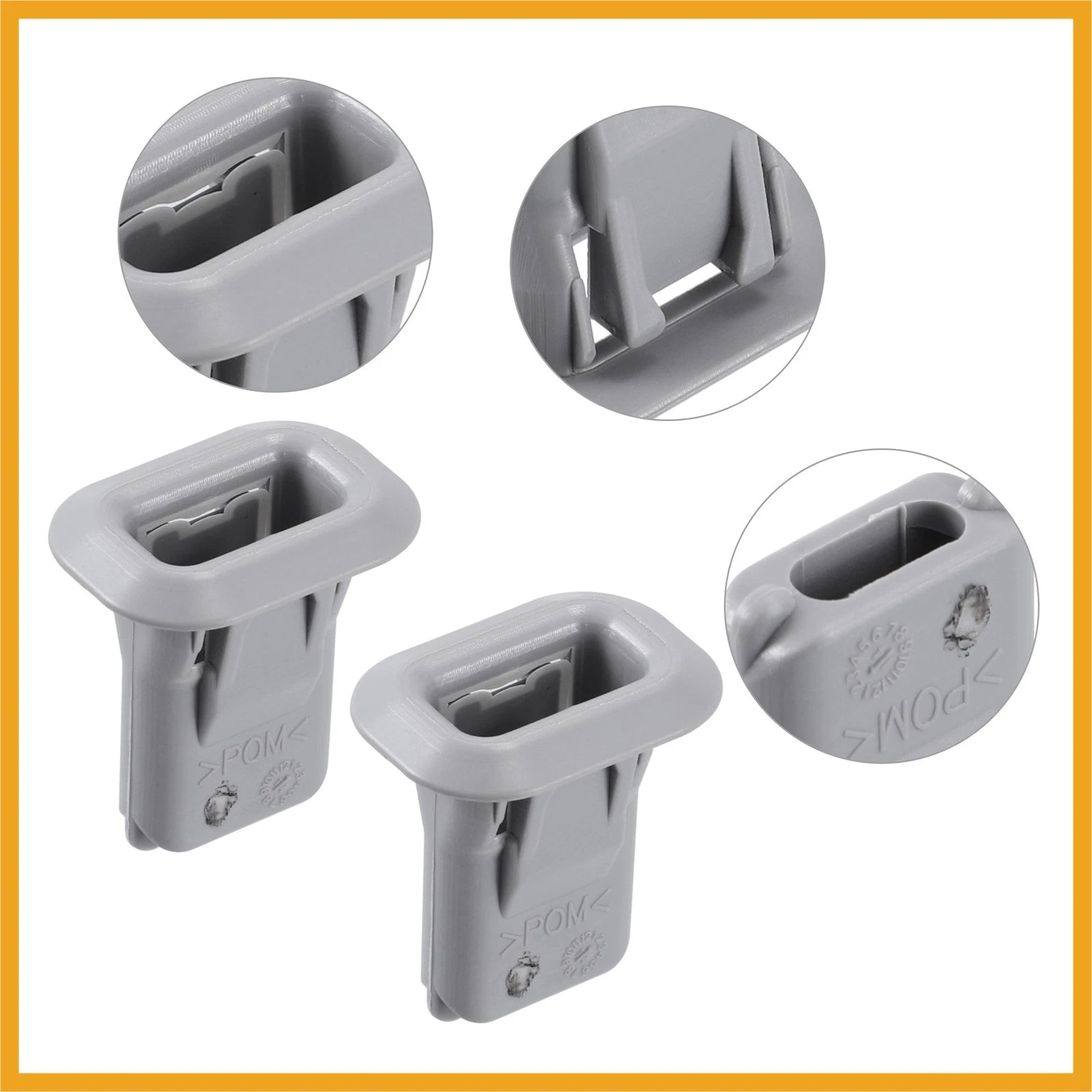 Set of 4 Rear Seat Cushion Pad Clips for Mercedes-Benz CLA250 (2014–2019)