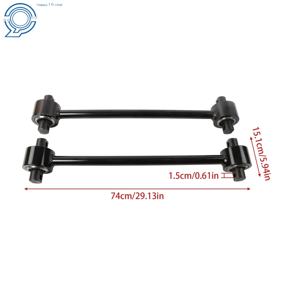 2X Torque Rod Assembly 25.5" for Kenworth Peterbilt (C65-6009, C65-6020, 345-905)