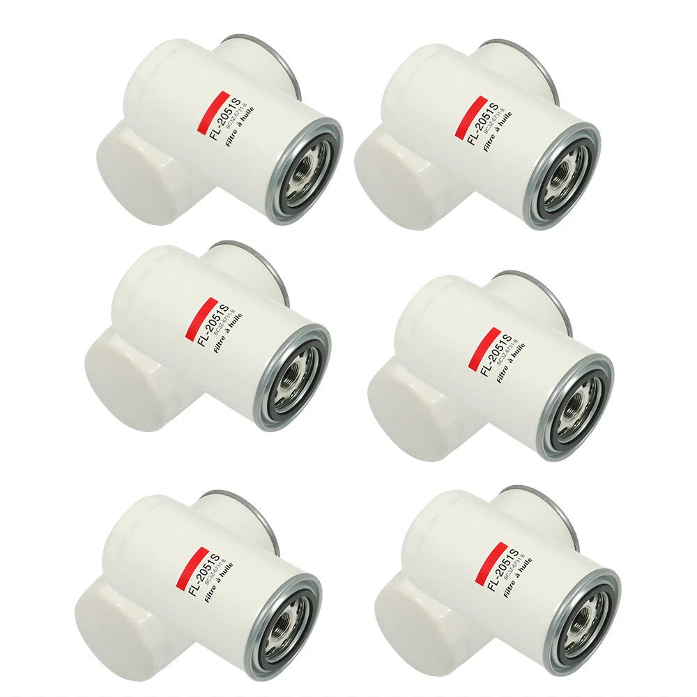 Set of 12 Engine Oil Filters for Ford F-250 F-350 F-450 Super Duty (2011–2023)