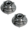 Set of 2 Front Timken Wheel Bearing and Hub Kit for Dodge Journey (2009–2017)