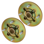 Set of 2 Front Wheel Hubs with Bolts for Yamaha Rhino 700 FI (2008–2013)
