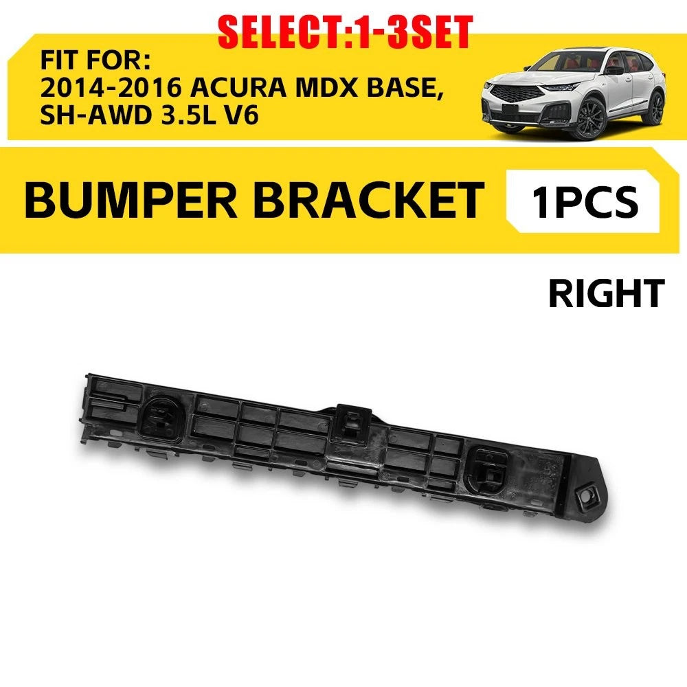 Set of 2 Front Bumper Bracket Holders for Acura MDX (2014–2016)