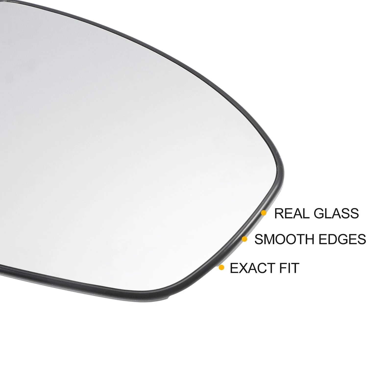 Right Side Mirror Glass w/ Backing Plate for Nissan Altima (2019–2021)