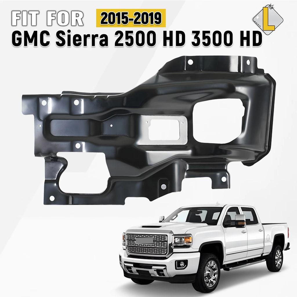 Front Bumper Impact Bar Bracket for GMC Sierra 2500 3500 (2015–2019) LH