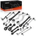 Set of 18 Front & Rear Lower Control Arm Bar Link Tie Rod Ends for BMW 328i (2012–2015)