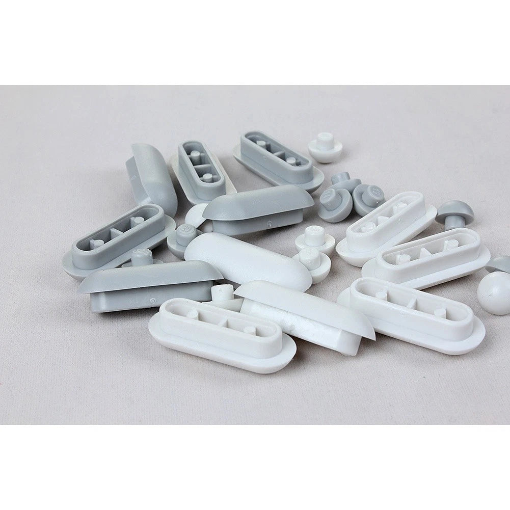 Set of 4 Replacement Toilet Seat Bumpers Support Pads