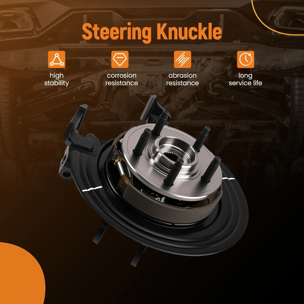 Rear Steering Knuckle & Wheel Hub Bearing Assembly for Explorer Mountaineer (2011–2024)