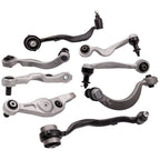 8 Pcs Control Arm for Lexus LS460 RWD (2009–2017) Black & Silver