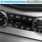 AC Button Stickers for Mercedes-Benz C300 (2008-2014)