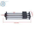 1 Pack Dual Sliding Table SFU1605 Ballscrew for Linear Motion (200mm)