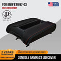 Leather Center Console Lid Armrest Cover for BMW E39 (1997–2003)