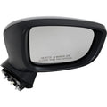 Power Mirror for Mazda 3 (2017–2018) Passenger Side with Signal Light