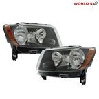 Headlight Assembly for Jeep Grand Cherokee (2011–2013) Halogen