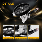 Power Steering Pump with 6-Groove Pulley for Honda Ridgeline (2006–2011)