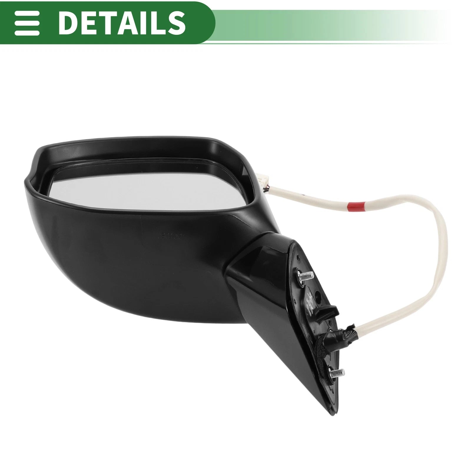 Left Door Mirror for Honda Civic (2012–2015) Manual Folding Gloss Black