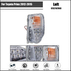 LED DRL Fog Lights for Toyota Prius (2012–2015) Driver Left Side