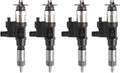 4X Fuel Injector 8-98151837-3 for Isuzu N-Series 4HK1 (2001–2007)