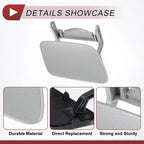 Front Right Washer Nozzle Cover Cap for Audi Q5 (2013–2017) 8R0955456A Silver