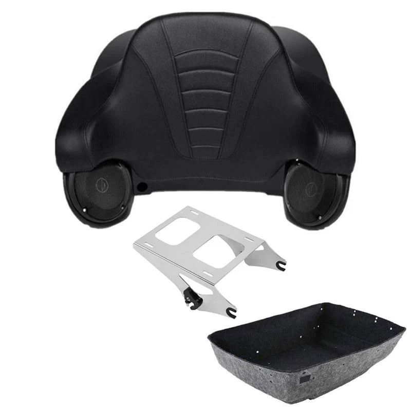 Trunk Rack Backrest Speakers Mount for Harley Street Glide (2014–2026)