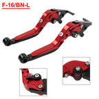 CNC Extendable Brake Clutch Levers for Benelli TRK502/X BN302S (2015–2019) Red