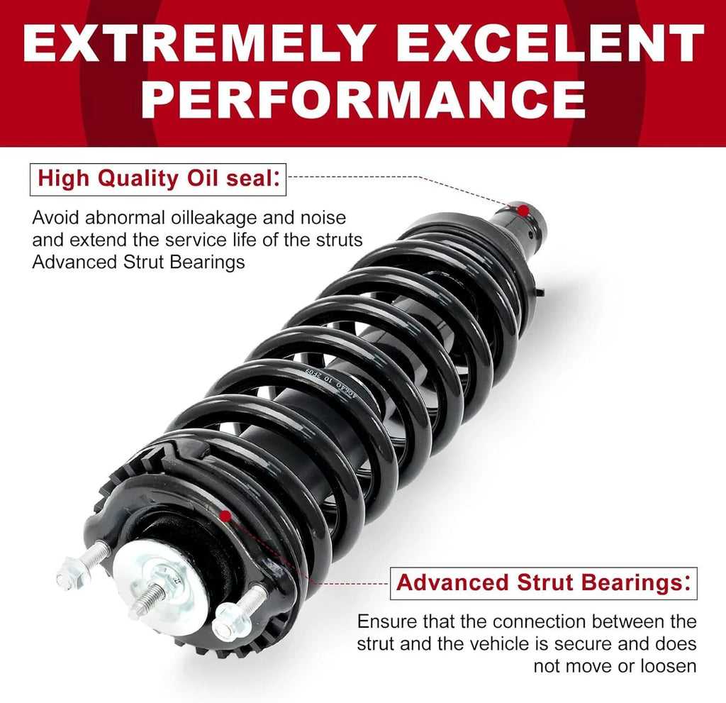 Front Complete Struts Coil Springs for Chevy Trailblazer EXT (2002-2009)